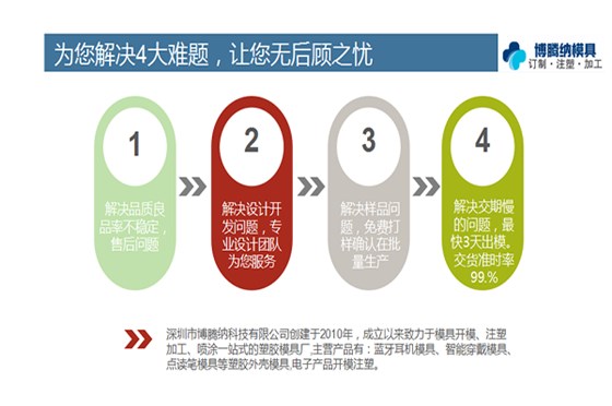 找高端的塑膠模具加工廠？來深圳博騰納看看